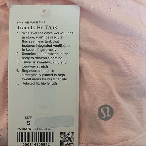 NWT! Lululemon ‘Train to Be Tank’ - Picture 6 of 6